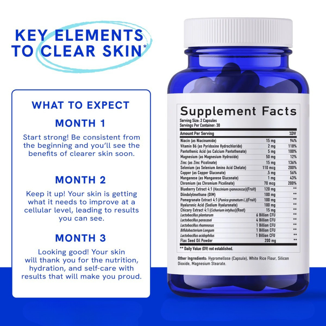 PRAVOLABS® – CLEAR SKIN FORMULA