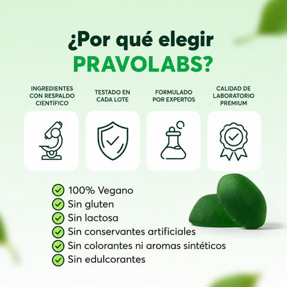PRAVOLABS™ - GOMITAS TRIPLE ACCIÓN DIGESTIVA