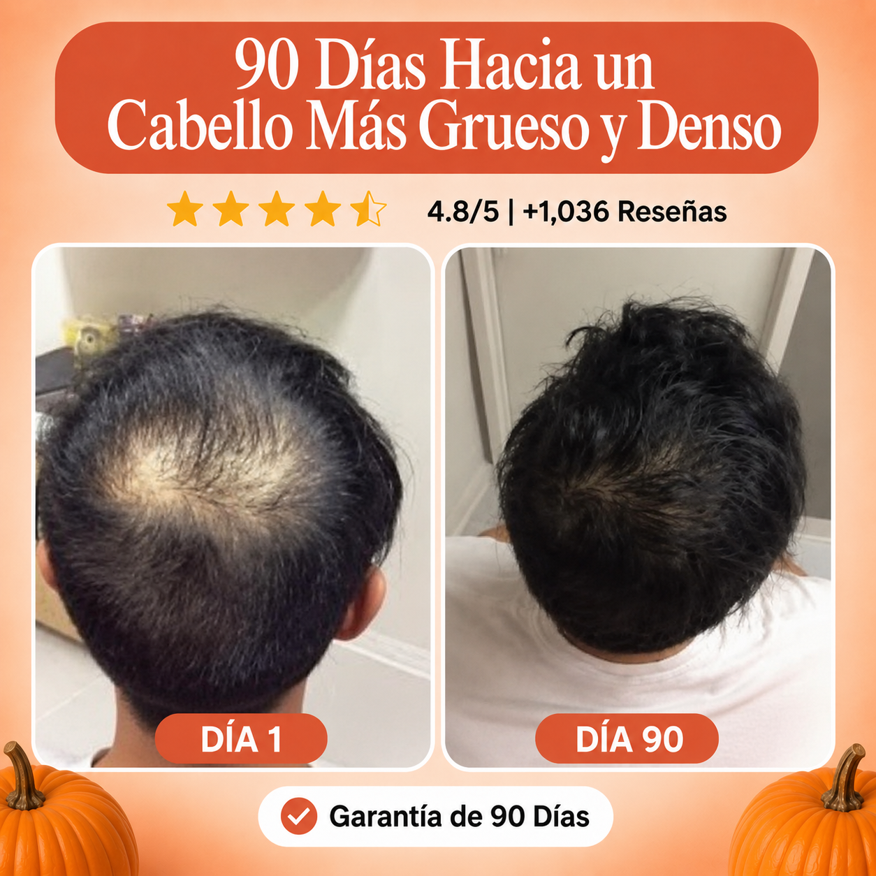 PRAVOLABS™ -  MENOS CAÍDA Y MÁS DENSIDAD CAPILAR