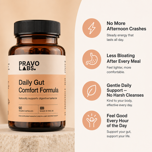 PRAVOLABS® - DAILY GUT COMFORT FORMULA