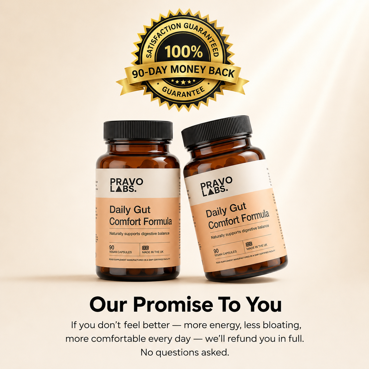 PRAVOLABS® - DAILY GUT COMFORT FORMULA