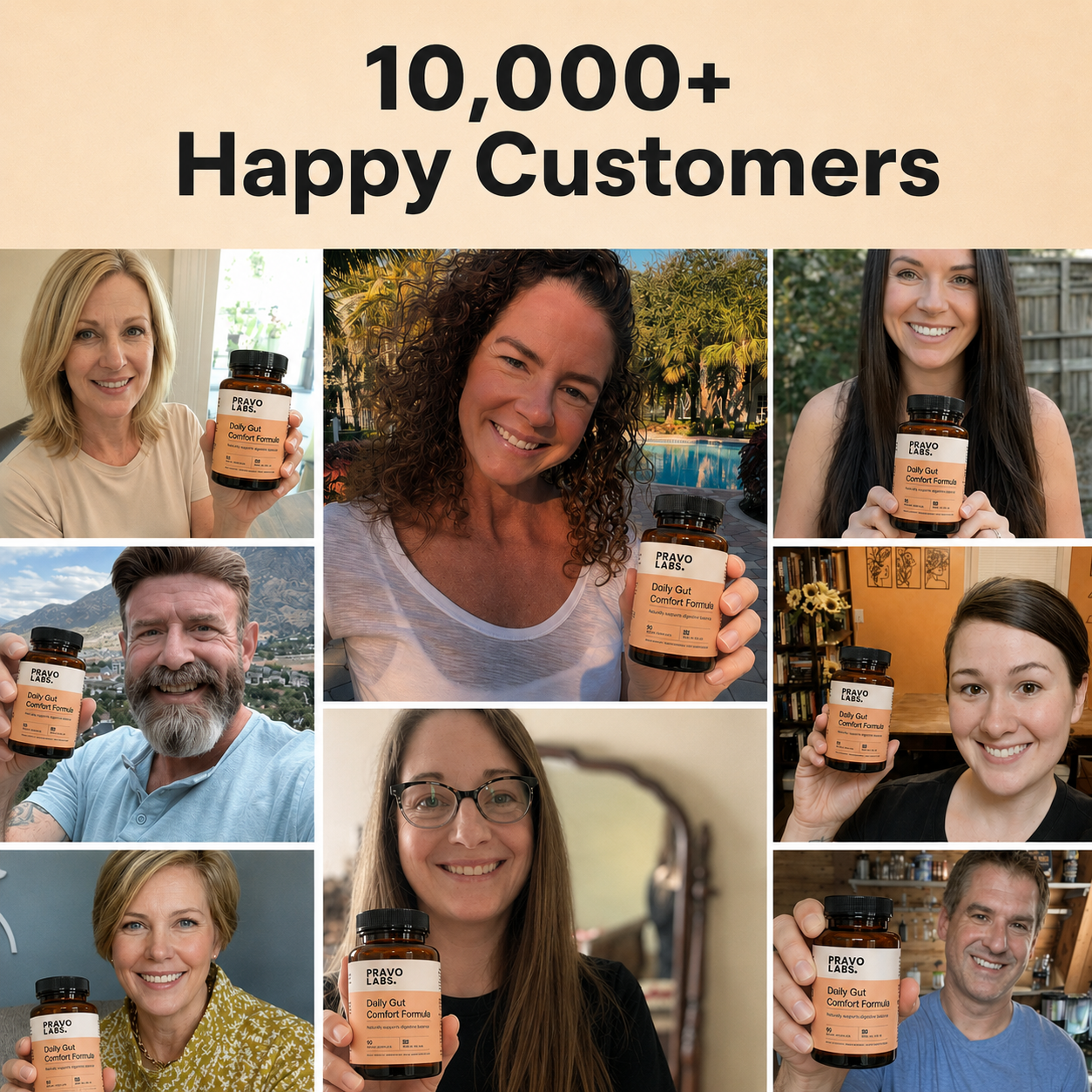 PRAVOLABS® - DAILY GUT COMFORT FORMULA