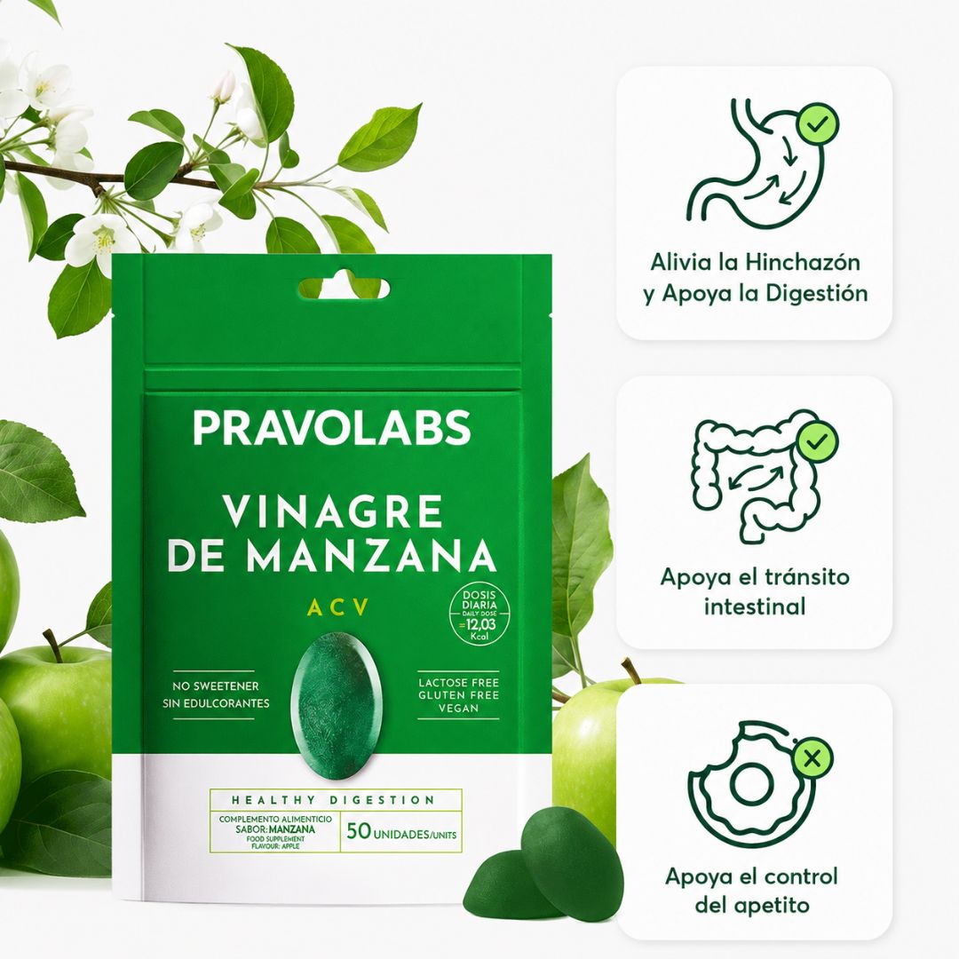 PRAVOLABS™ - GOMITAS TRIPLE ACCIÓN DIGESTIVA